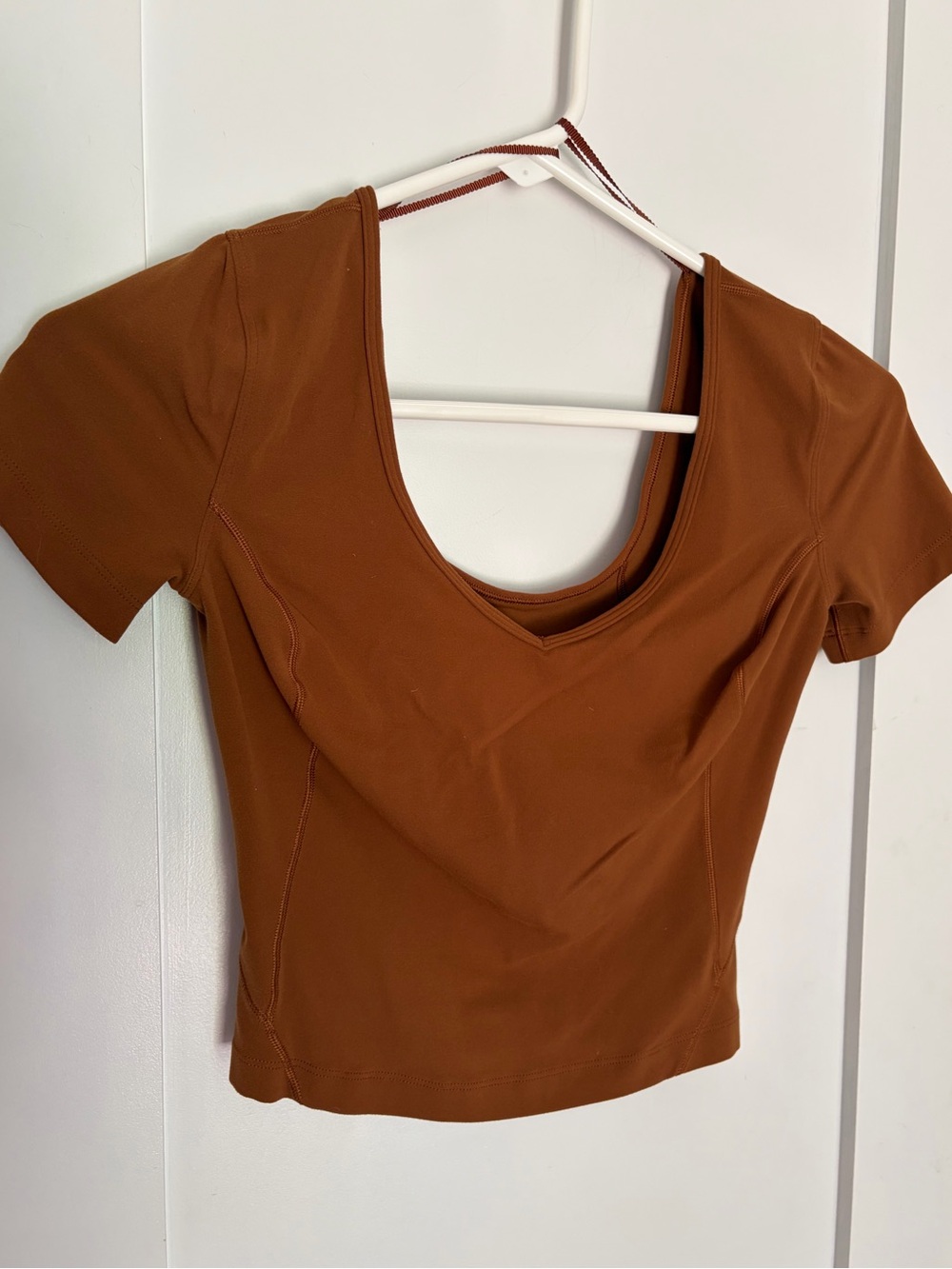 18. Size 2 LULULEMON Goldenrod Align Tee